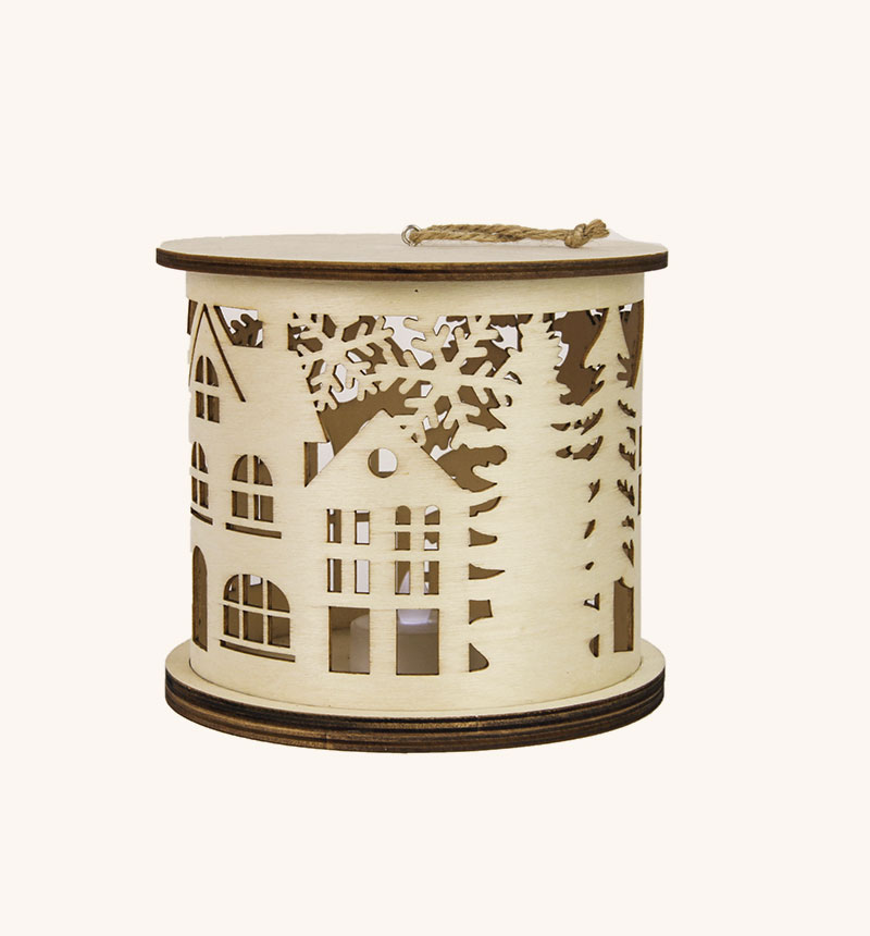 HY-E69732-1 Round wind lantern