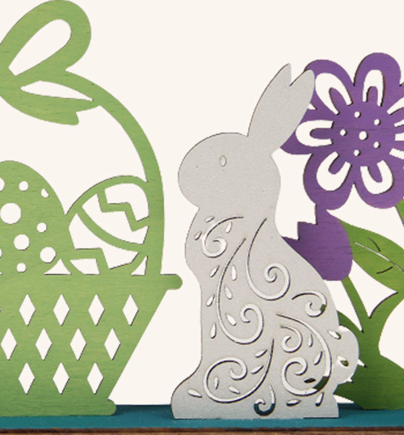 HY-E46064 Easter bunny decoration-1