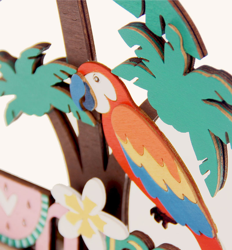 HY-E48478-1 Parrot decoration