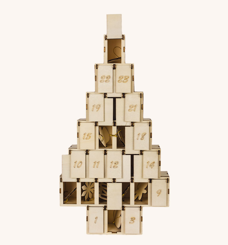 HY-E601350A Christmas countdown calendar