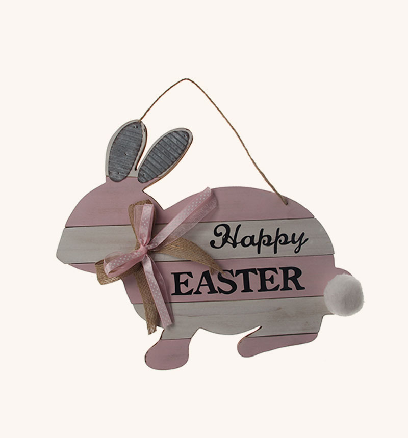 HY-46067-1-2 Bunny pendant pink