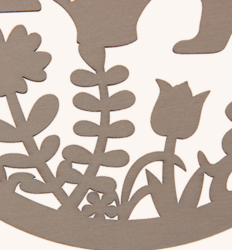 HY-E68029-2 Egg-shaped rabbit flower pendant