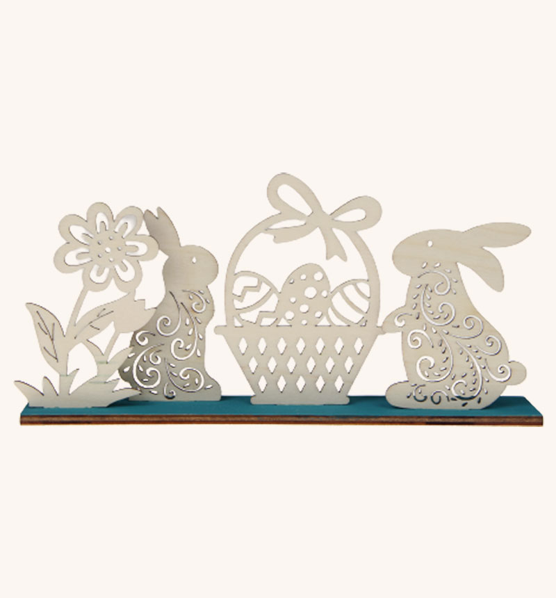 HY-E46064 Easter bunny decoration-1