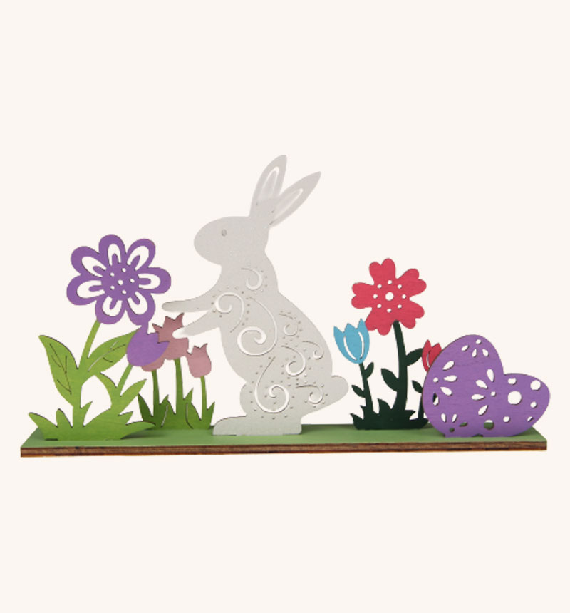 HY-E46064 Easter bunny decoration-4