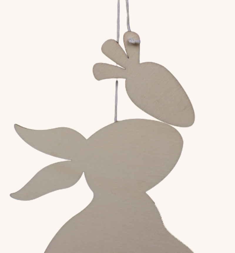 HY-E601713 Rabbit butterfly pendant