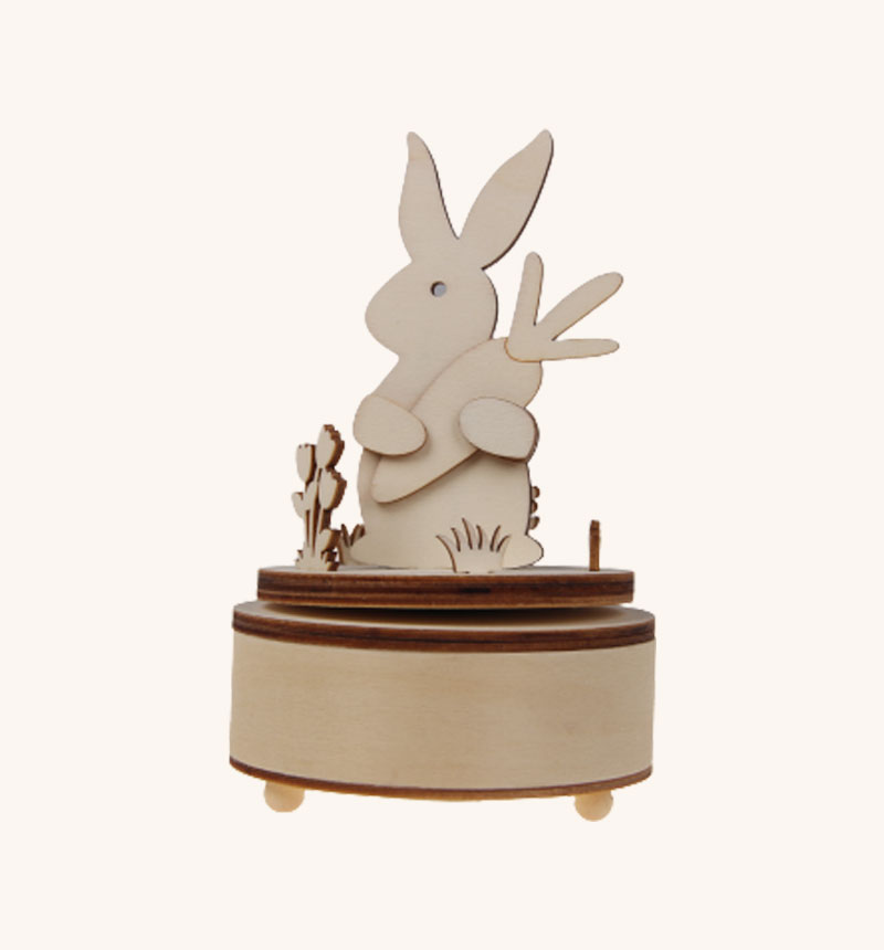 HJ20307 Bunny music box