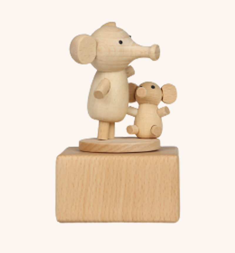 HY-574 Music box animal elephant