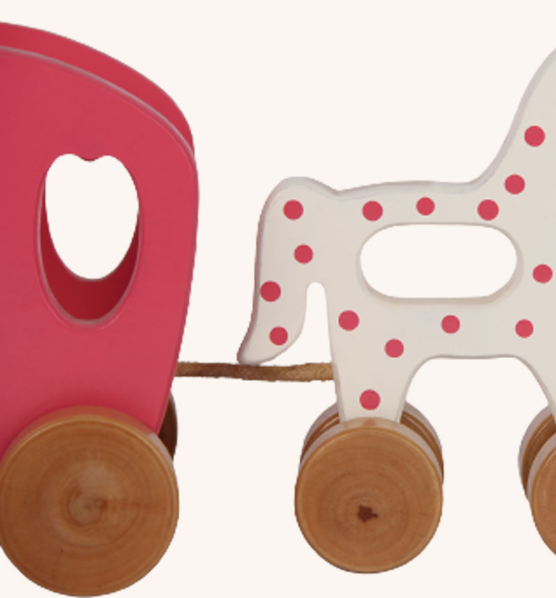 HY-9150 Small horse drawn trolley