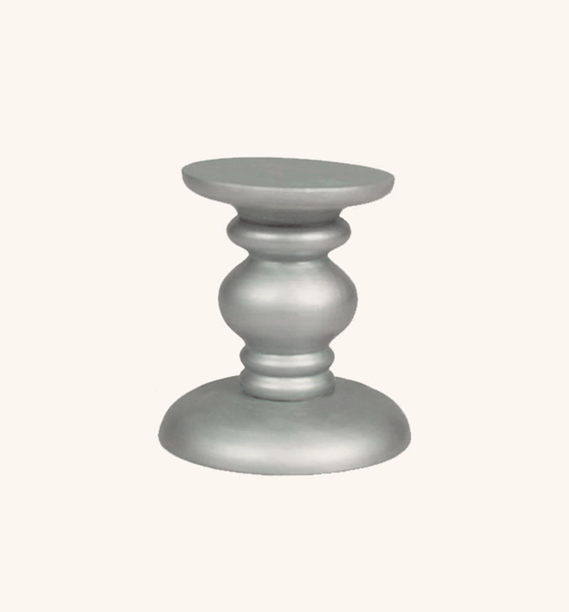 HY-J285-2 Silver candle holder