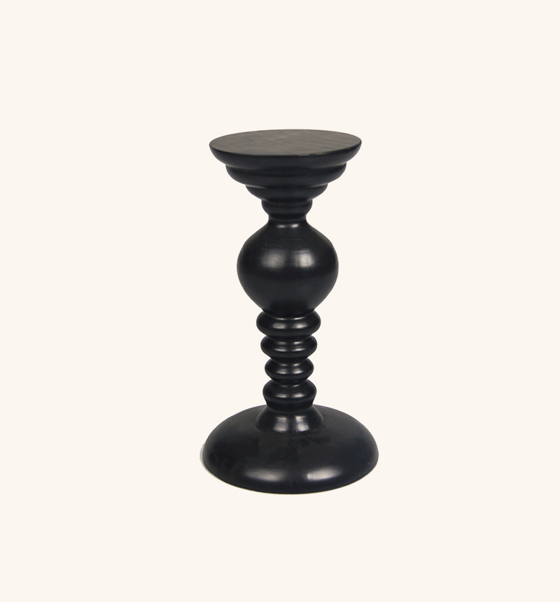 HY-J247-2 Black candle holder