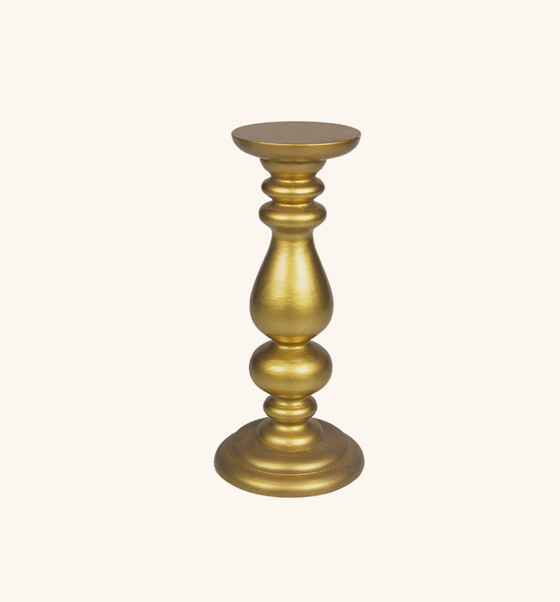 HY-J284-1 Golden candle holder
