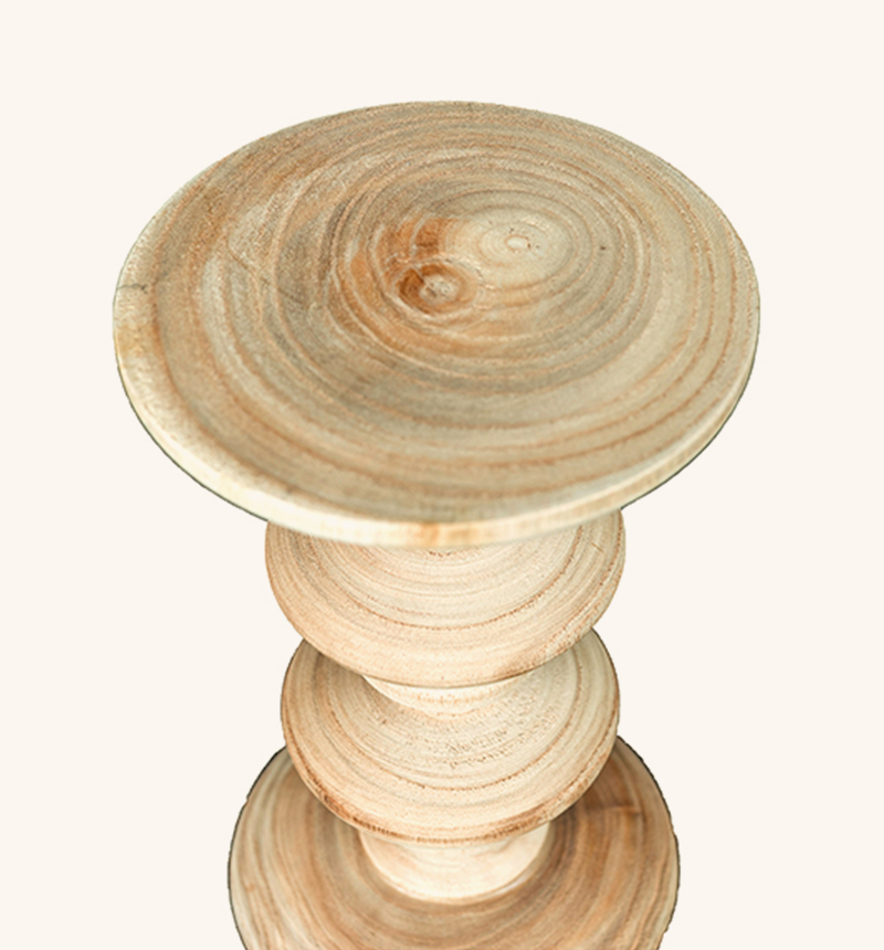 HY-J164 Wooden candle holder