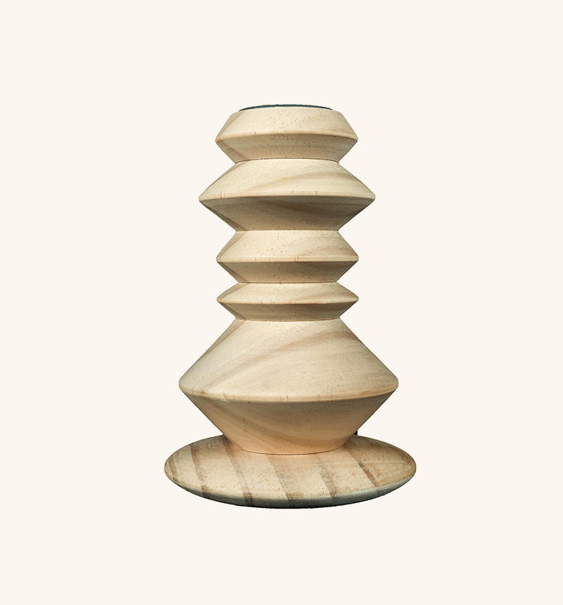 HY-J164 Wooden candle holder
