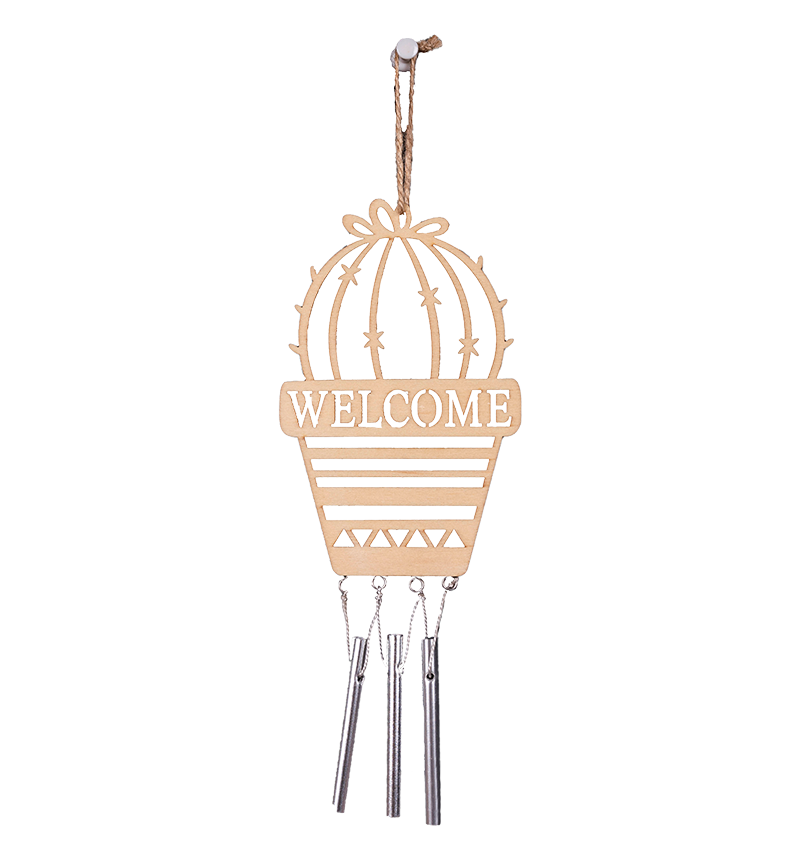HY-E69342 Wooden Wind Chime Pendant2