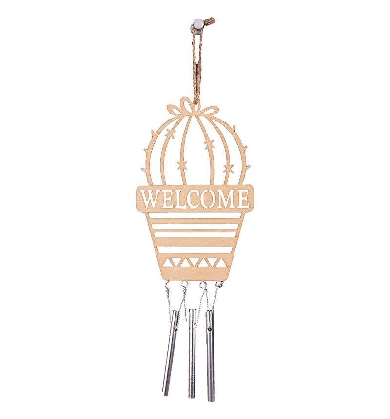 HY-E69342 Wooden Wind Chime Pendant2
