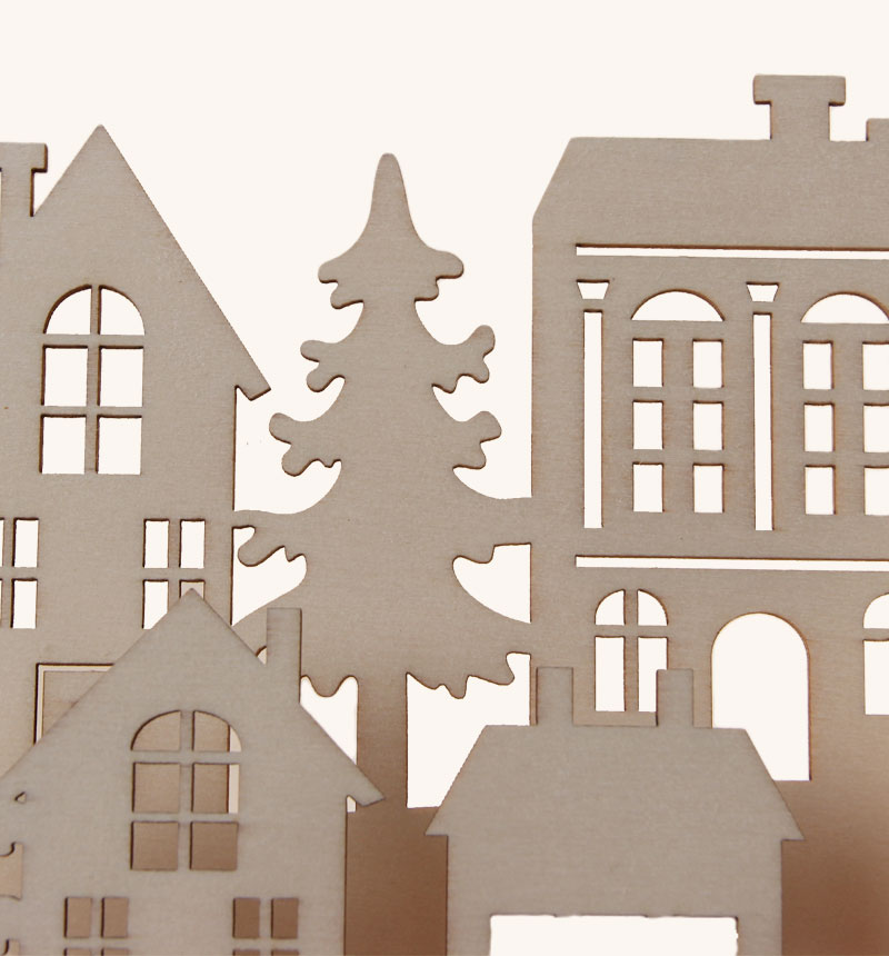 HY-E69545 Christmas house tree