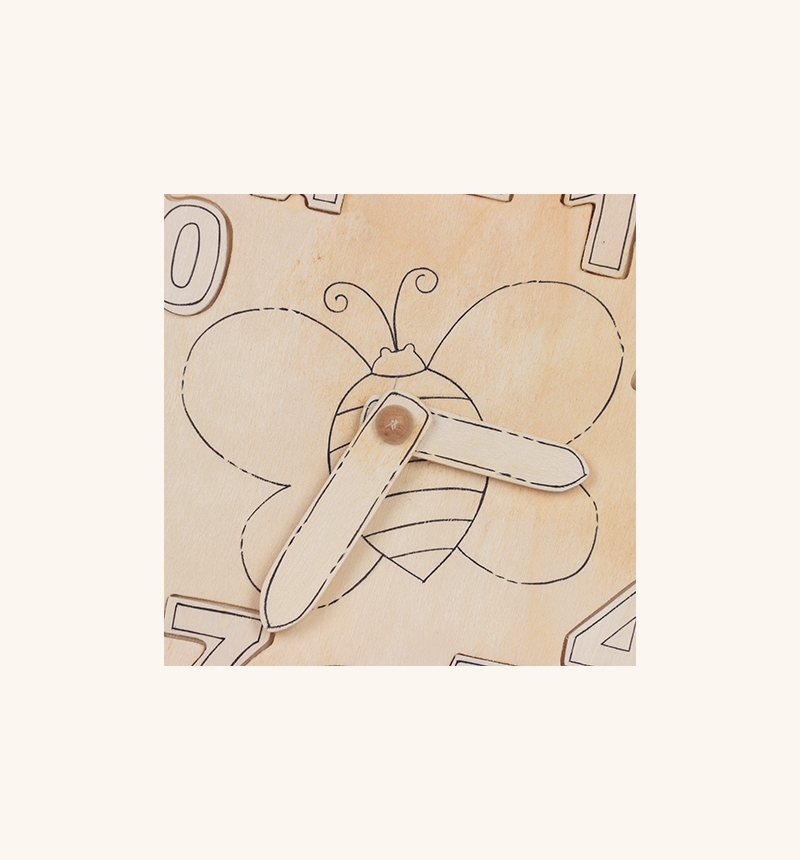 HY-E62841-2 Children's DIY wall clock