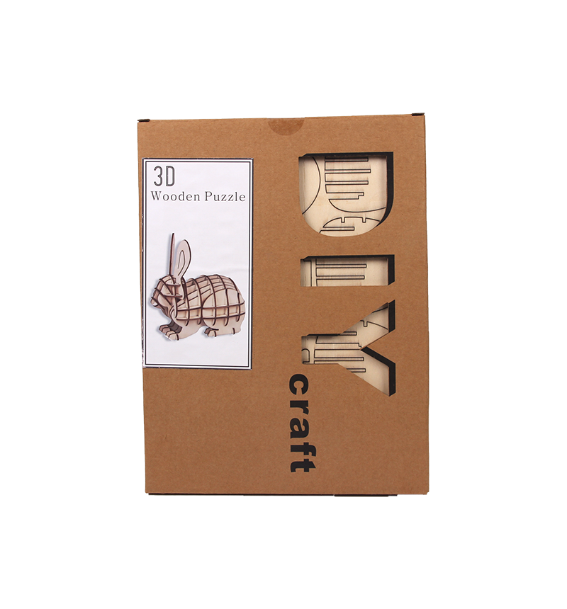 HY-E5442 Wooden splicing animal toy