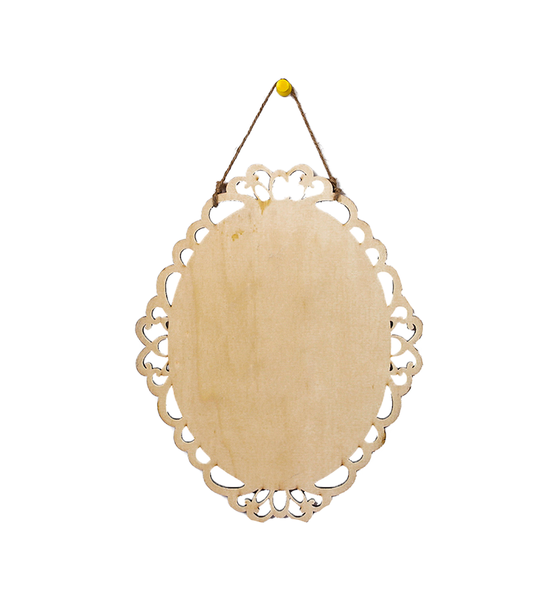 HY-E40809 Oval blackboard wall hanging