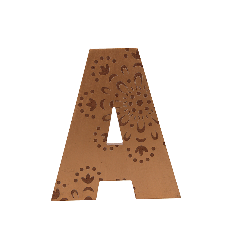 HY-E44825-1 metal pattern letters