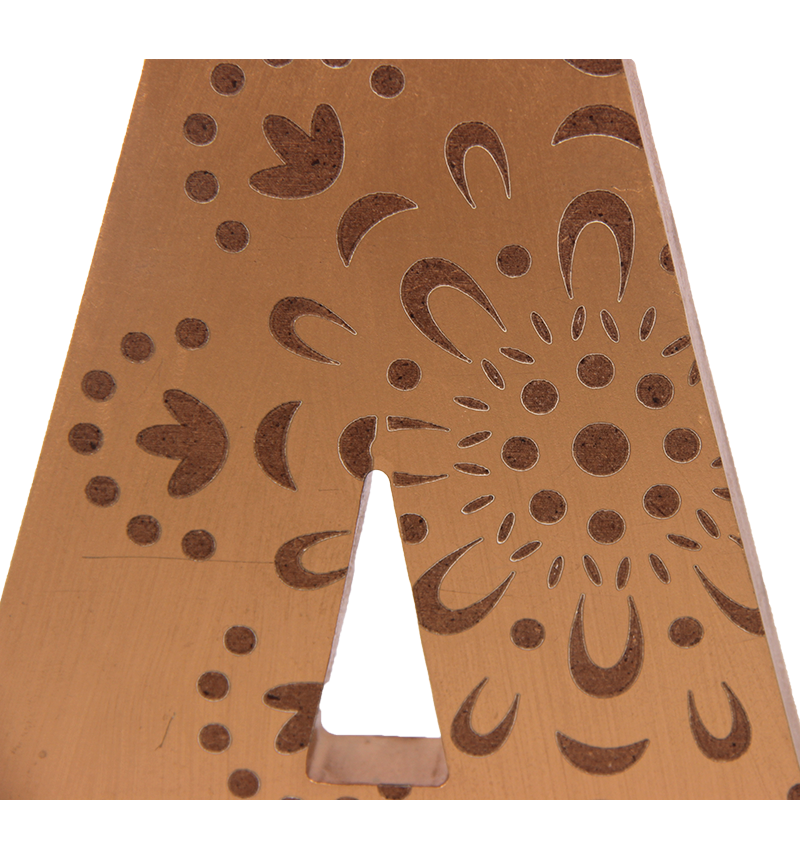 HY-E44825-1 metal pattern letters