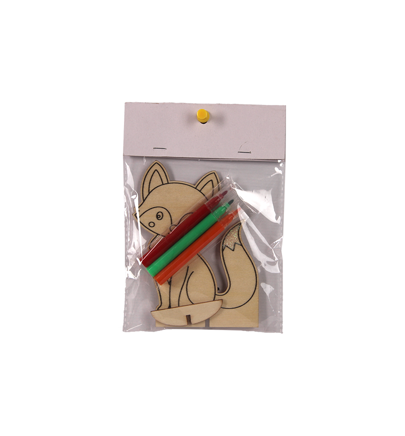 HY-E600873diy paint brush animal