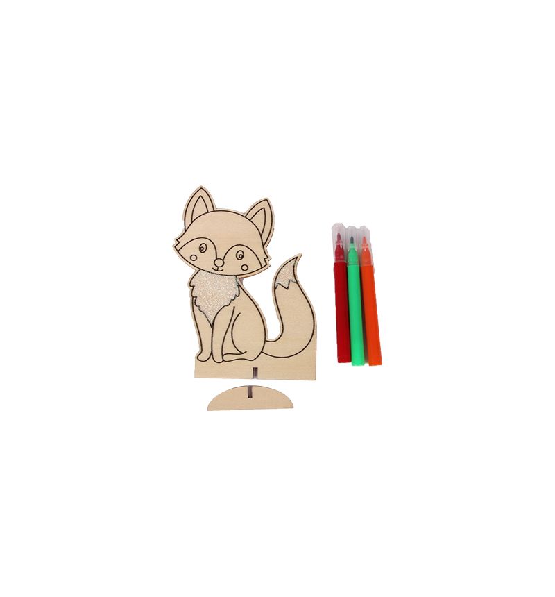 HY-E600873diy paint brush animal