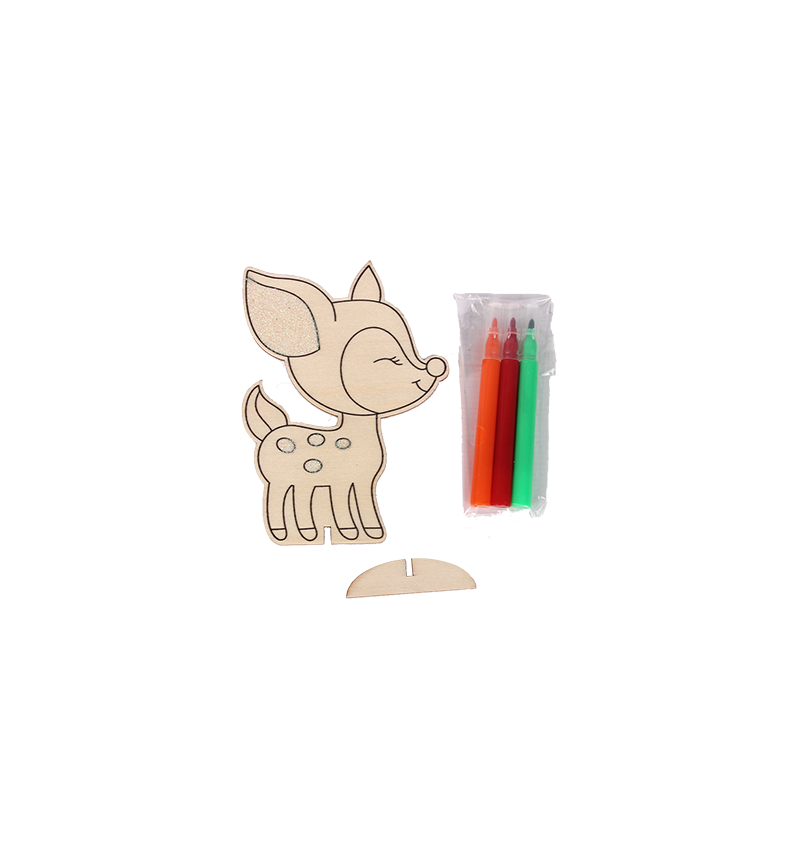 HY-E600873diy paint brush animal
