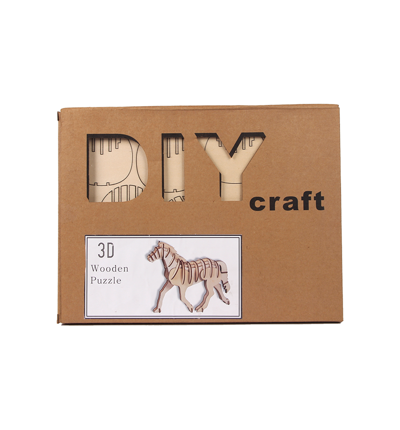 HY-E5442 Wooden splicing animal toy