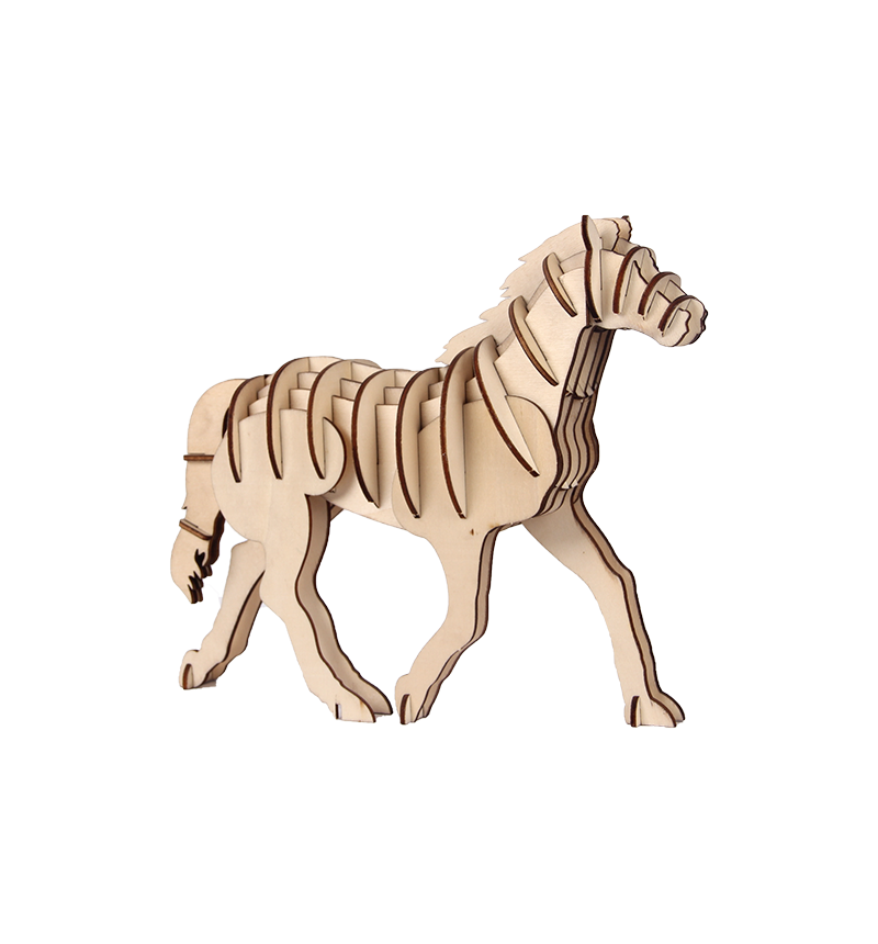 HY-E5442 Wooden splicing animal toy