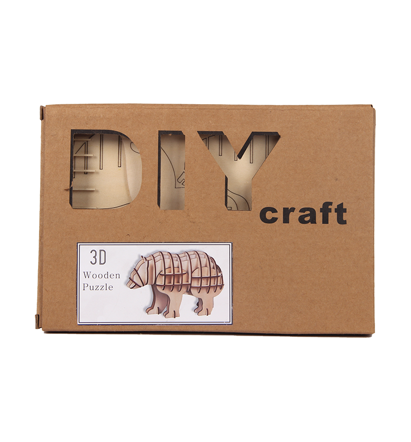 HY-E5442 Wooden splicing animal toy