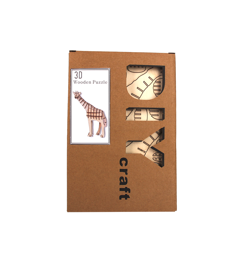 HY-E5442 Wooden splicing animal toy