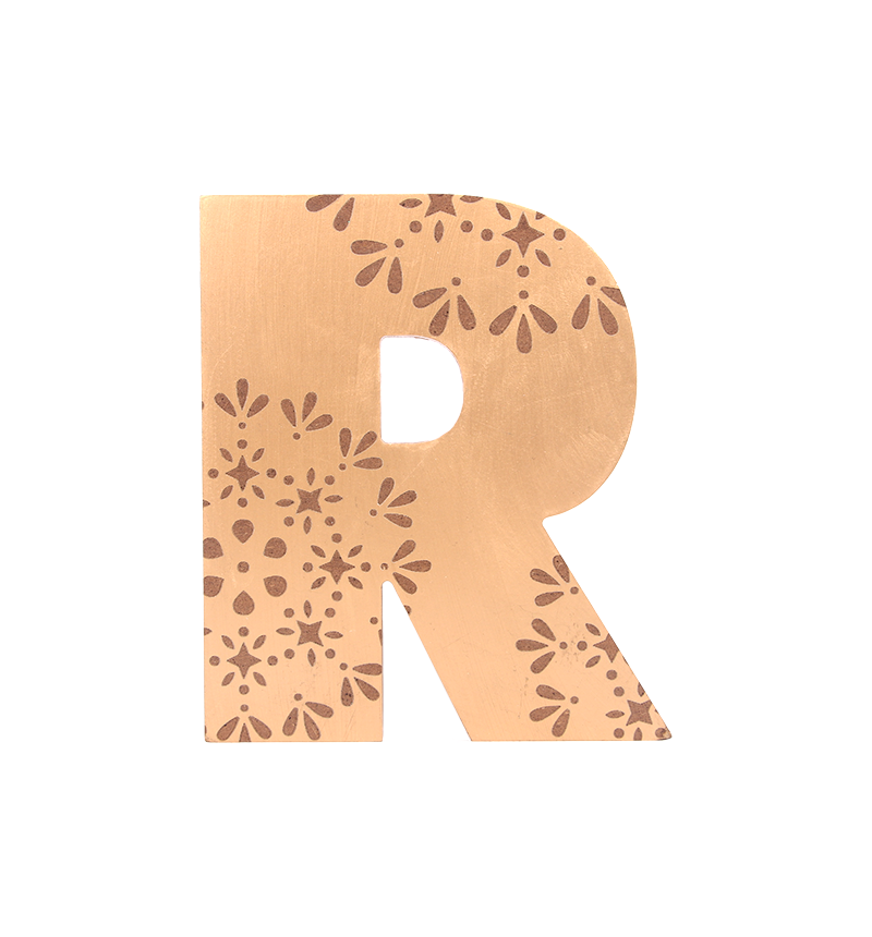 HY-E44825-1 metal pattern letters
