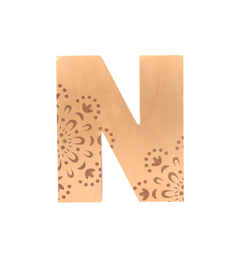 HY-E44825-1 metal pattern letters