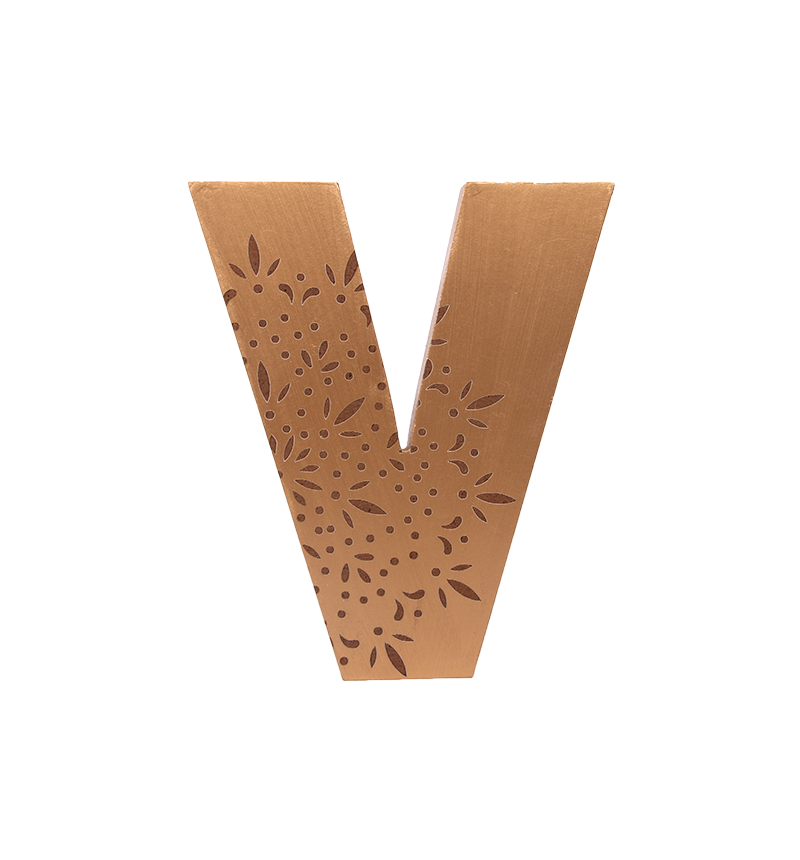 HY-E44825-1 metal pattern letters
