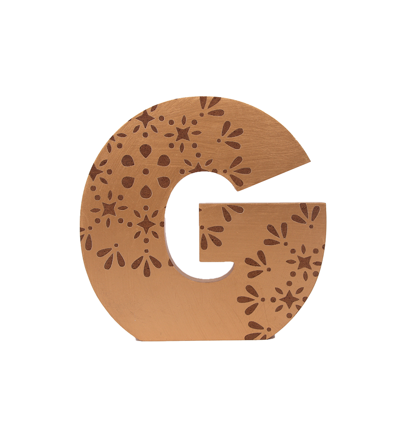 HY-E44825-1 metal pattern letters