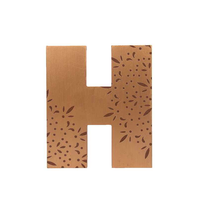 HY-E44825-1 metal pattern letters