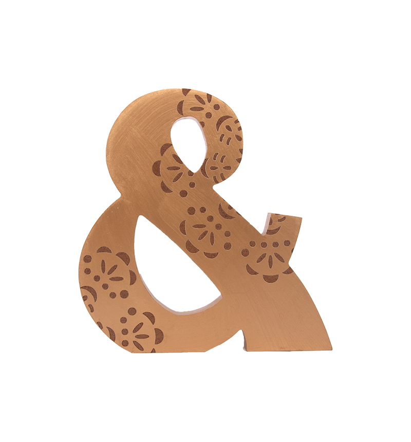 HY-E44825-1 metal pattern letters