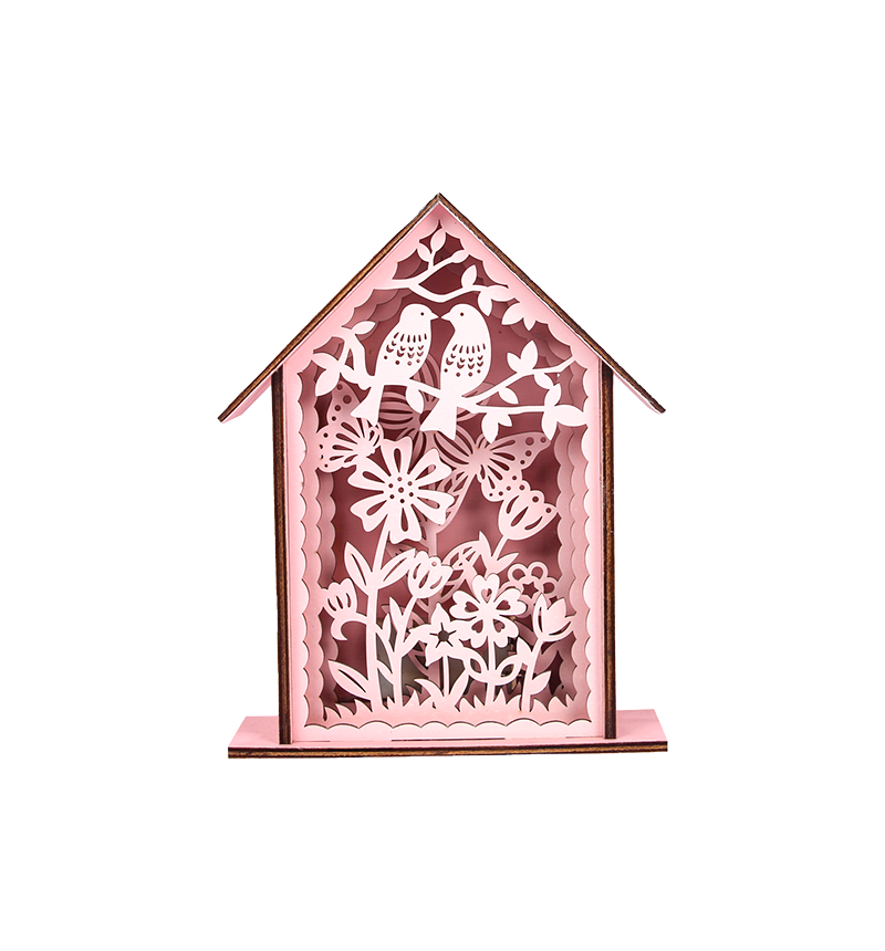 HY-E31969-1 Pink bird house