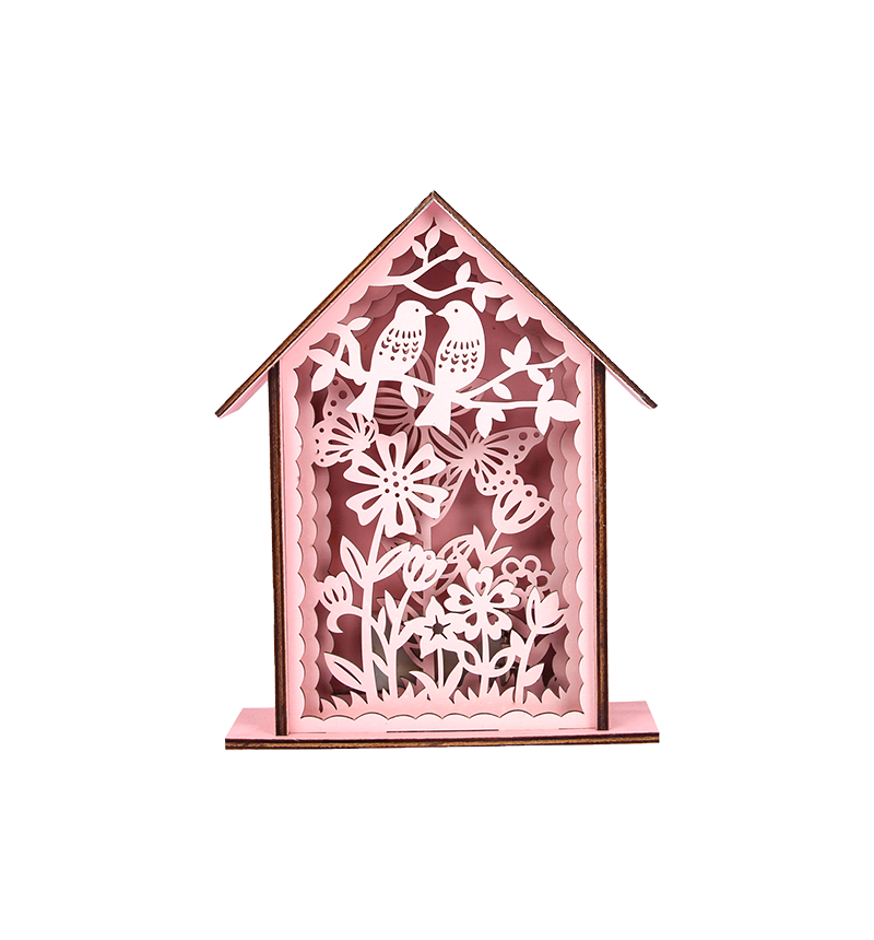 HY-E31969-1 Pink bird house