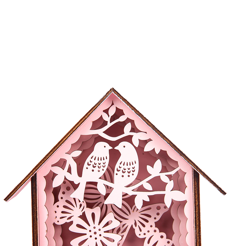 HY-E31969-1 Pink bird house