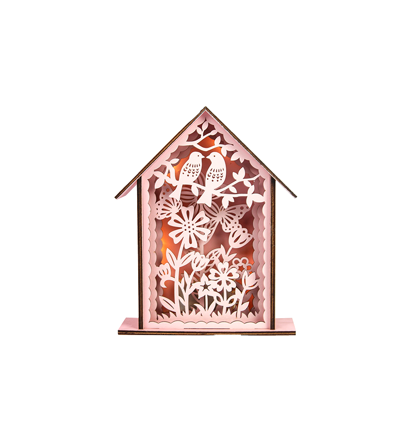 HY-E31969-1 Pink bird house