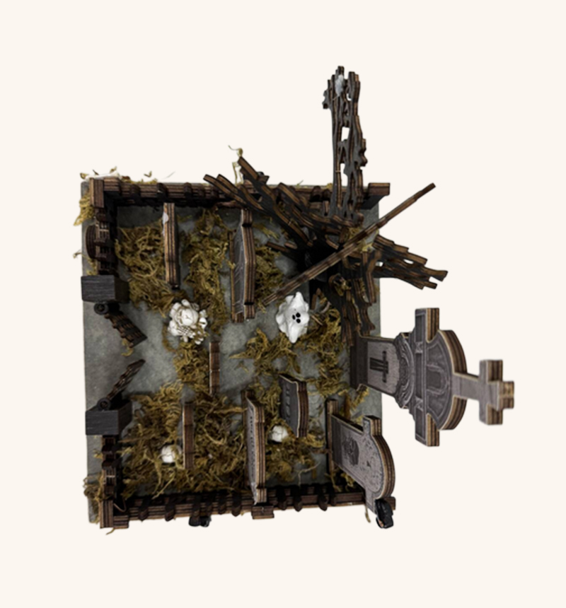 DIY Graveyard Miniature Kit 