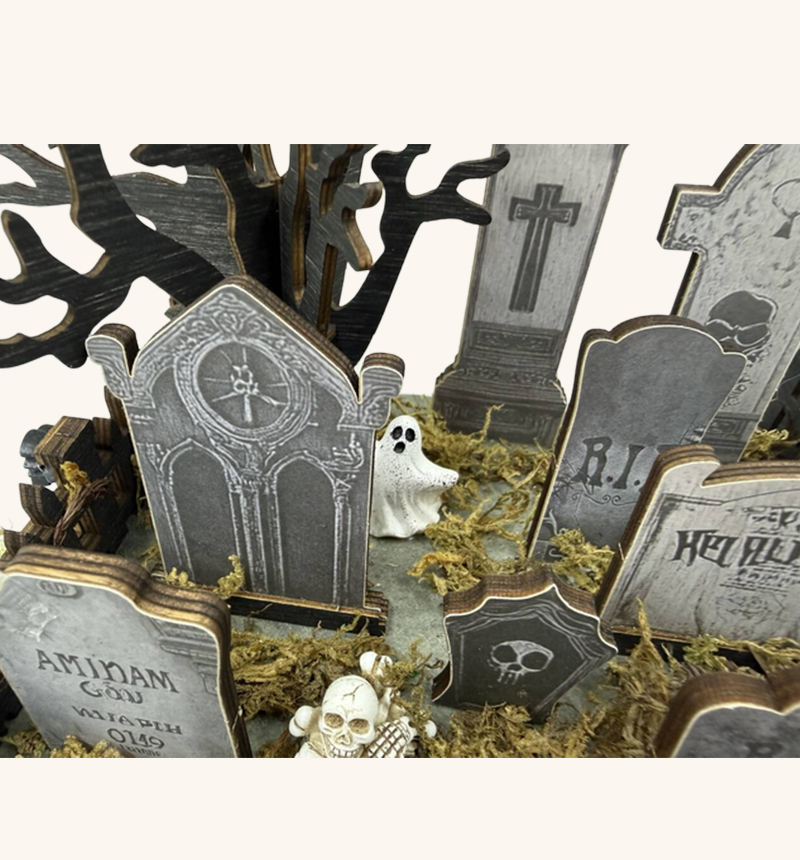 DIY Graveyard Miniature Kit 