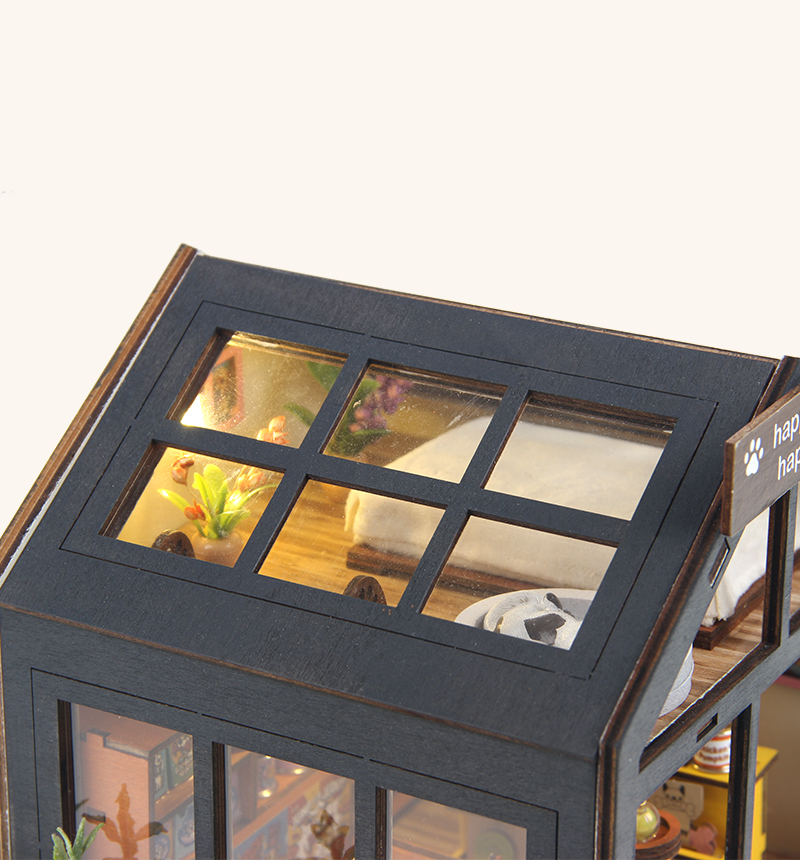 DIY  Pet Shop Miniature House Kit 