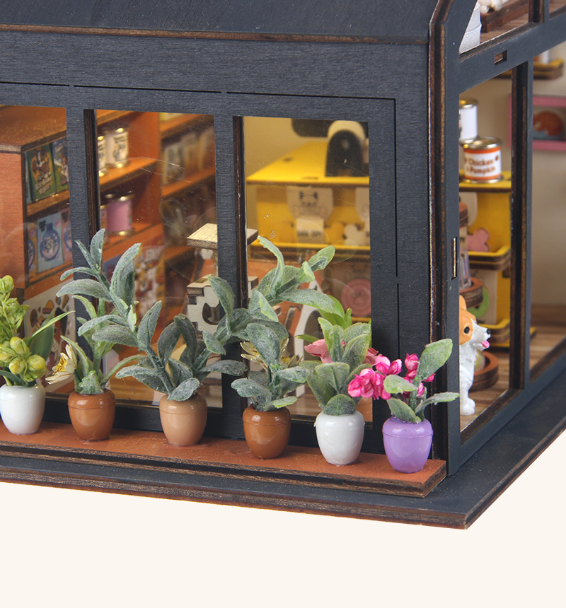 DIY  Pet Shop Miniature House Kit 